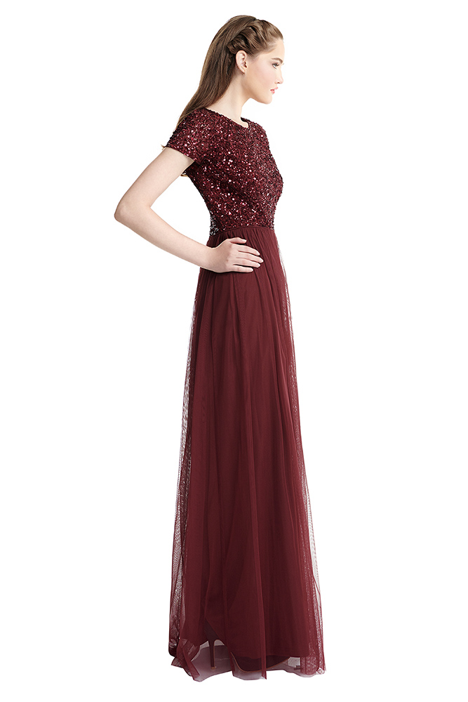 side view of the dress